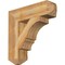 Ekena Millwork Balboa Craftsman Rough Sawn Bracket, Western Red Cedar, 6"W x 24"D x 24"H BKT06X24X24BOA04RWR - alternate 1